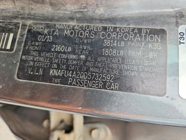 2013 KIA FORTE EX