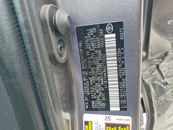 2019 TOYOTA CAMRY