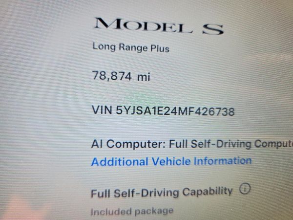 2021 TESLA MODEL S