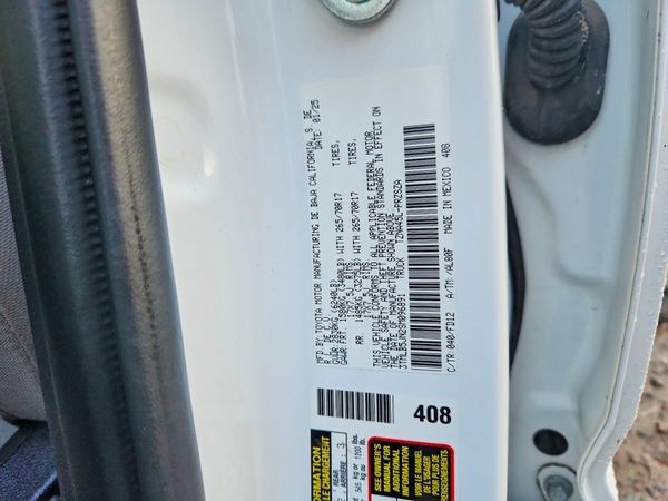 2025 TOYOTA TACOMA