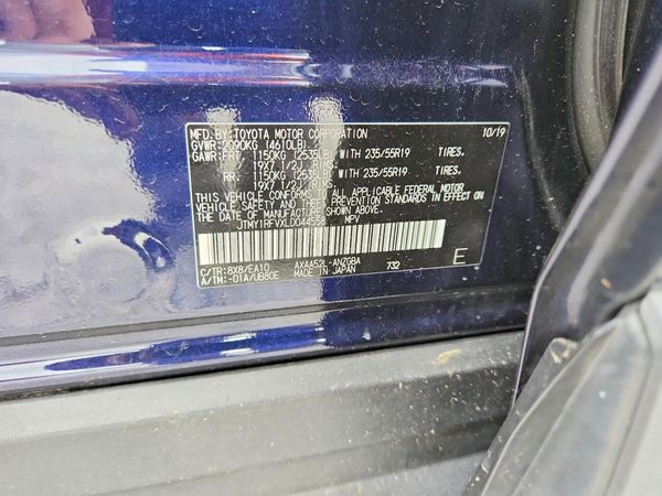 2020 TOYOTA RAV4 Limited