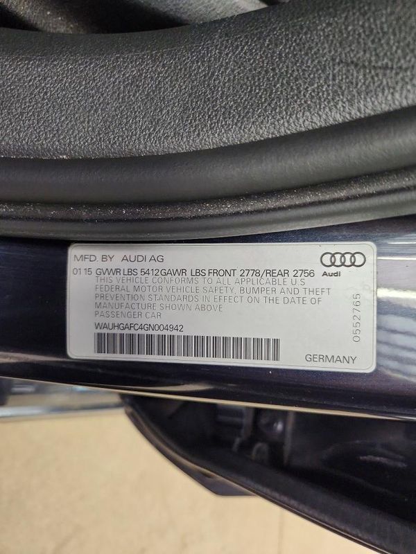 2016 AUDI A6 quattro Prestige