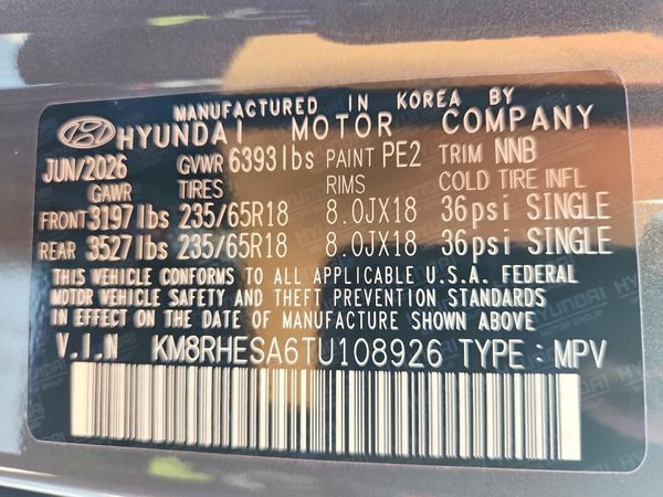 2026 HYUNDAI PALISADE