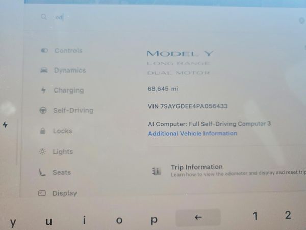 2023 TESLA MODEL Y