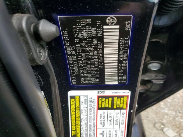2023 TOYOTA CAMRY