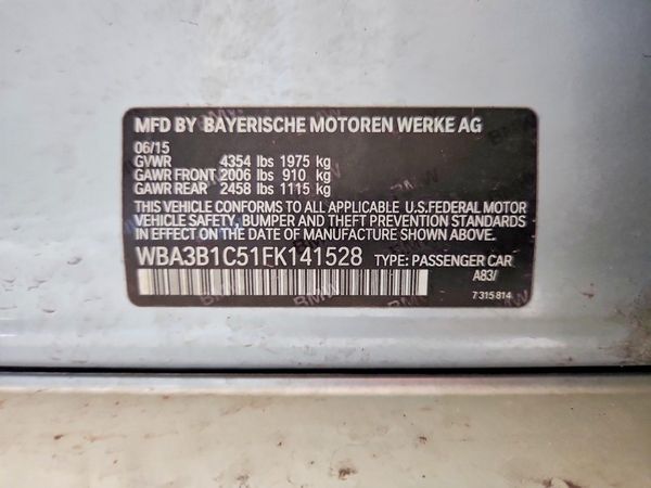 2015 BMW 320 320i