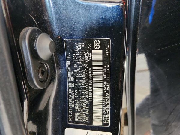 2014 TOYOTA CAMRY