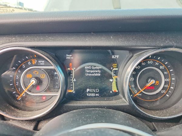 2020 JEEP GLADIATOR Overland — ODOM