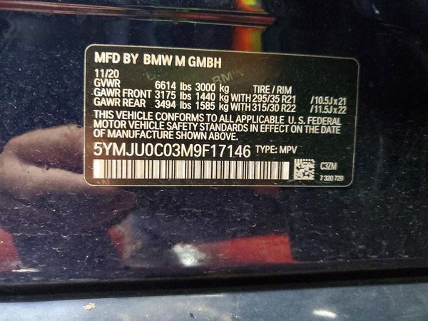 2021 BMW X5 X5 M/M Competition