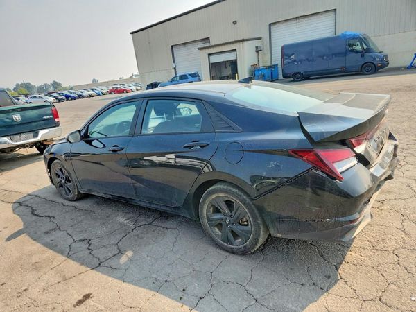 2021 HYUNDAI ELANTRA Blue