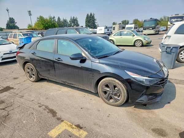 2021 HYUNDAI ELANTRA Blue