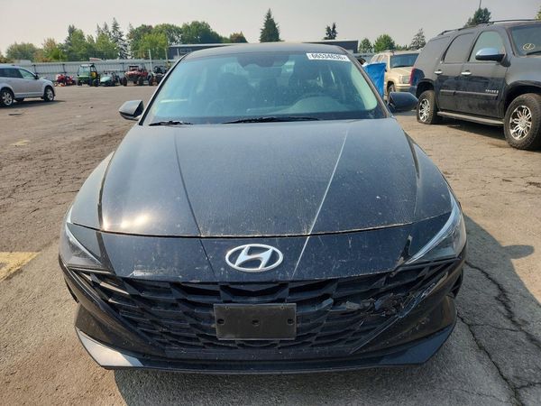 2021 HYUNDAI ELANTRA Blue