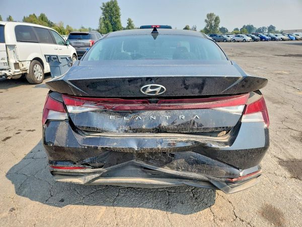 2021 HYUNDAI ELANTRA Blue