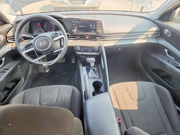 2021 HYUNDAI ELANTRA Blue