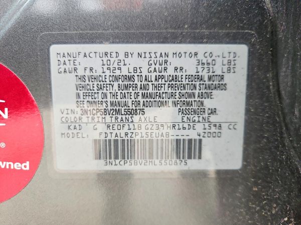 2021 NISSAN KICKS