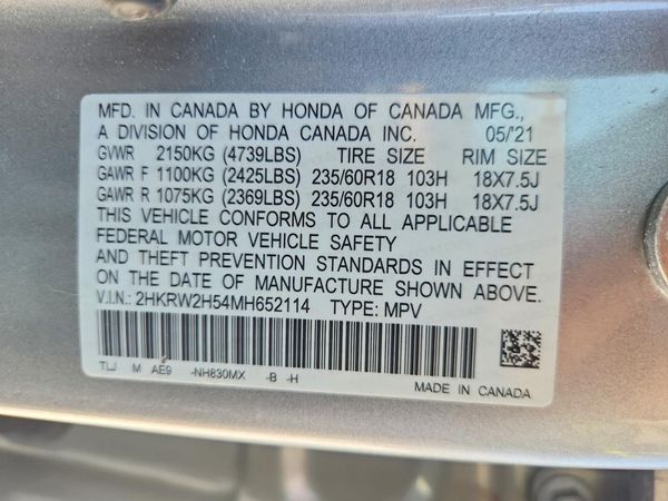 2021 HONDA CR-V EX