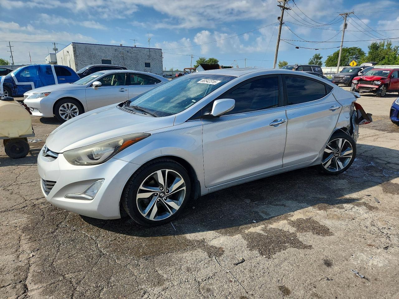 2015 HYUNDAI ELANTRA GLS(Middle) — Front 3/4