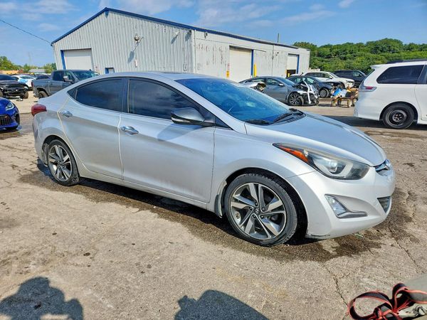 2015 HYUNDAI ELANTRA GLS(Middle) — Passenger 3/4