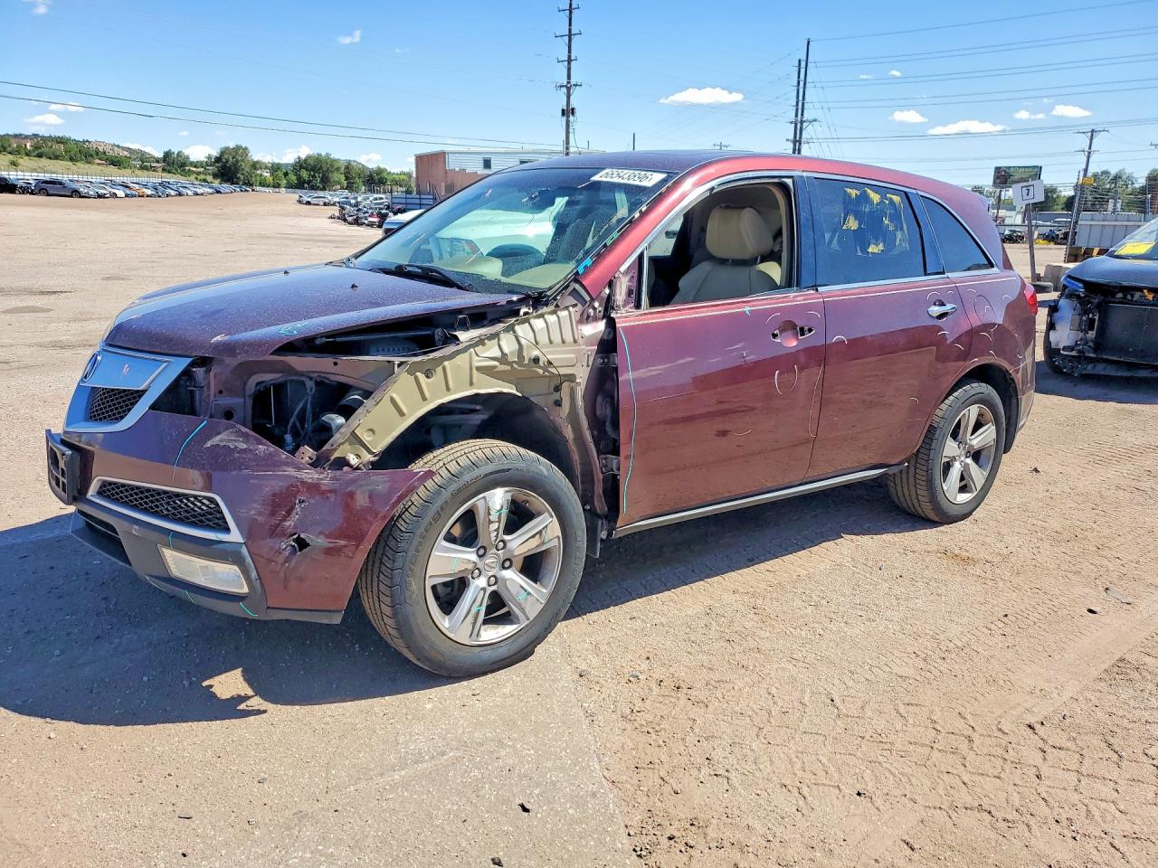 2012 ACURA MDX Tech
