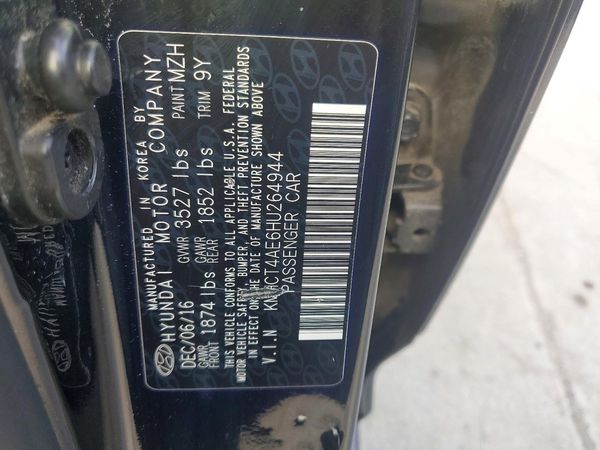 2017 HYUNDAI ACCENT SE Base