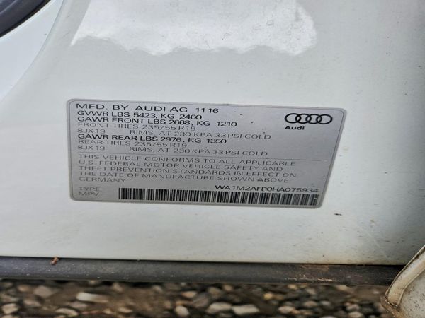 2017 AUDI Q5