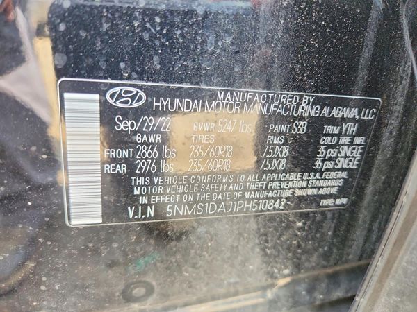 2023 HYUNDAI SANTA FE SE