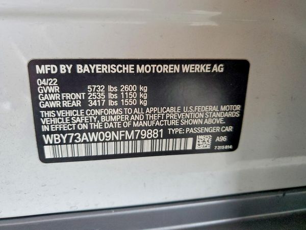 2022 BMW I4 eDrive40 GC