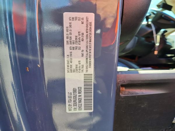 2020 RAM PROMASTER 3500 VF