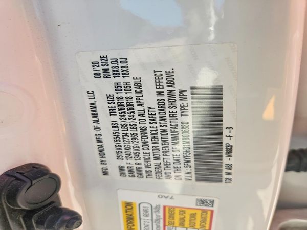 2021 HONDA PILOT