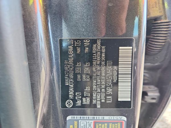 2021 HYUNDAI ELANTRA SEL w/ Convenience Pkg