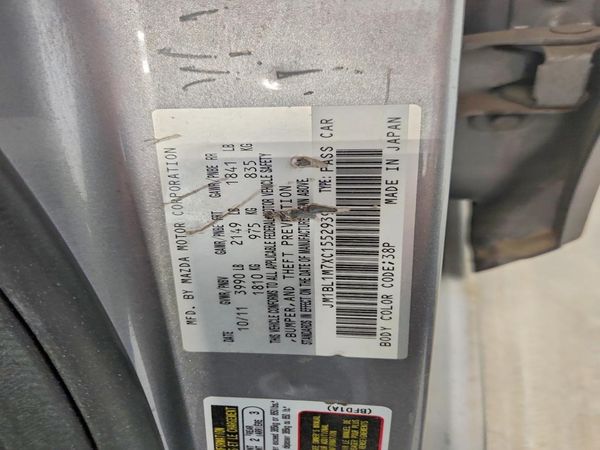 2012 MAZDA 3 Grand Touring/GT