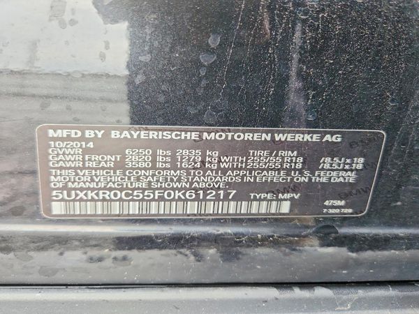 2015 BMW X5 xDrive35i