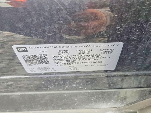 2022 CHEVROLET BLAZER 3LT