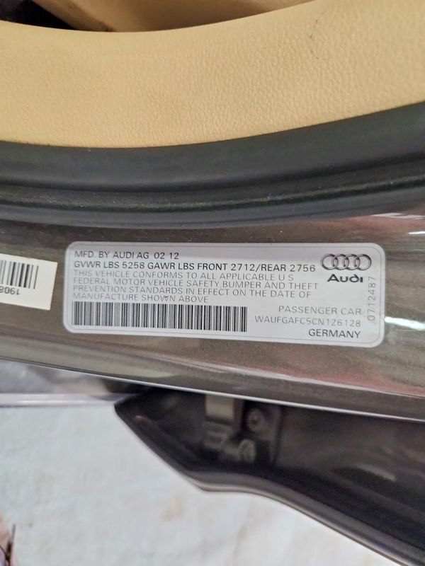 2012 AUDI A6 quattro Premium