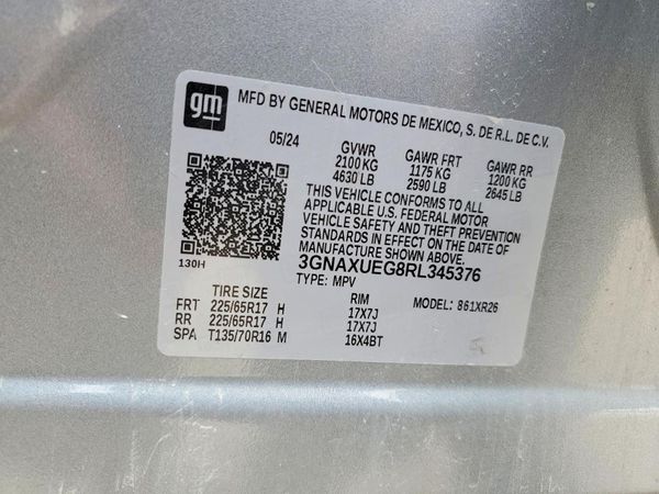 2024 CHEVROLET EQUINOX LT (1LT)