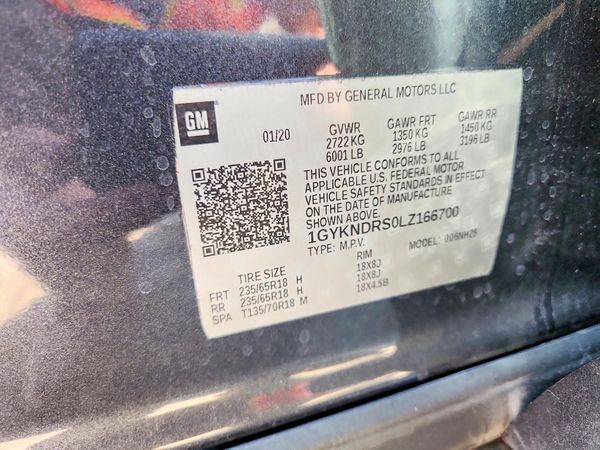 2020 CADILLAC XT5