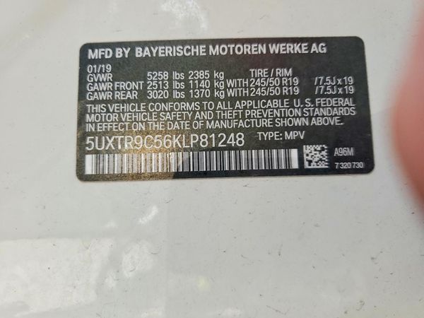 2019 BMW X3 xDrive30i