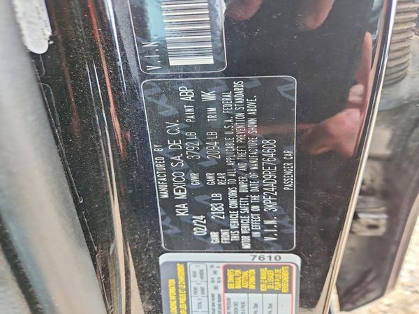 2024 KIA FORTE LX, LXS — VINS