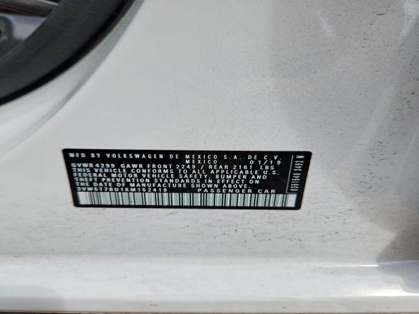 2019 VOLKSWAGEN JETTA