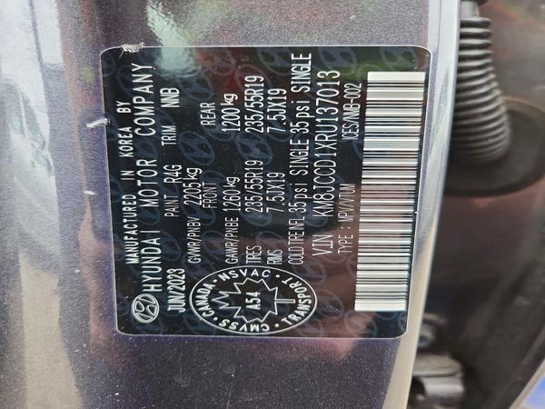 2024 HYUNDAI TUCSON SEL Convenience