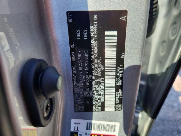 2022 TOYOTA HIGHLANDER