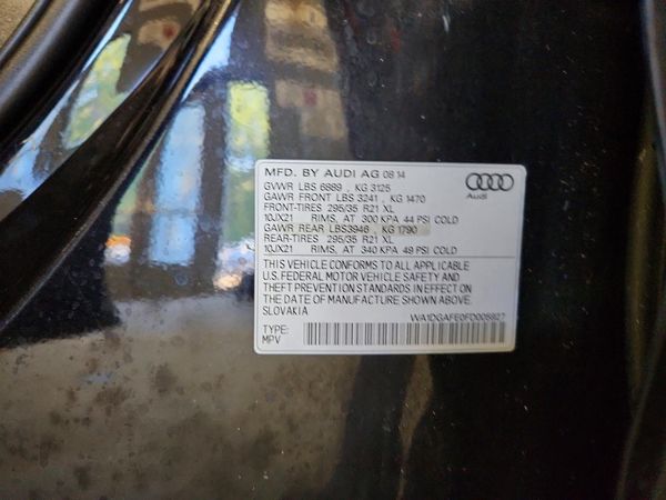 2015 AUDI Q7 S Line Prestige