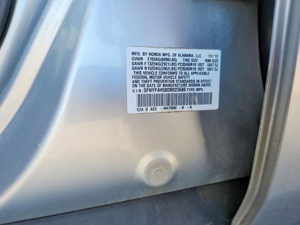 2013 HONDA PILOT EX-L