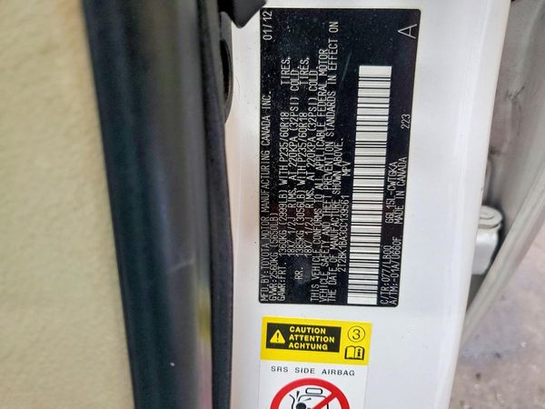 2012 LEXUS RX 350