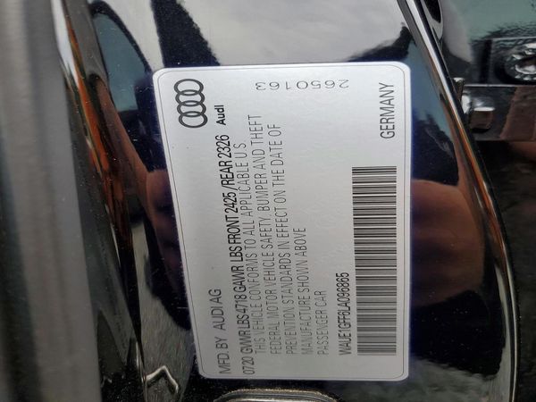 2020 AUDI S3 quattro Premium Plus