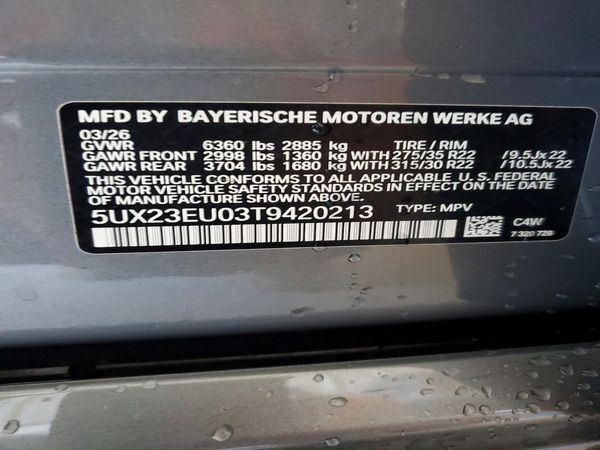 2026 BMW X5 xDrive40