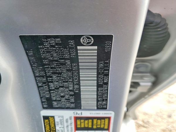 2014 TOYOTA CAMRY