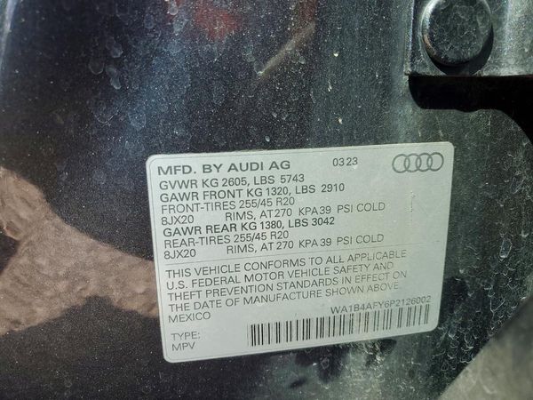 2023 AUDI SQ5
