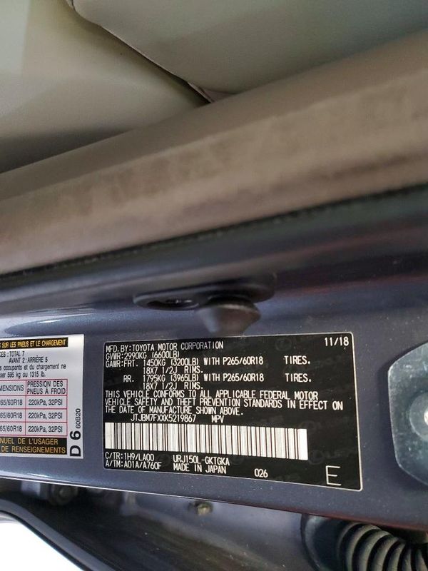 2019 LEXUS GX