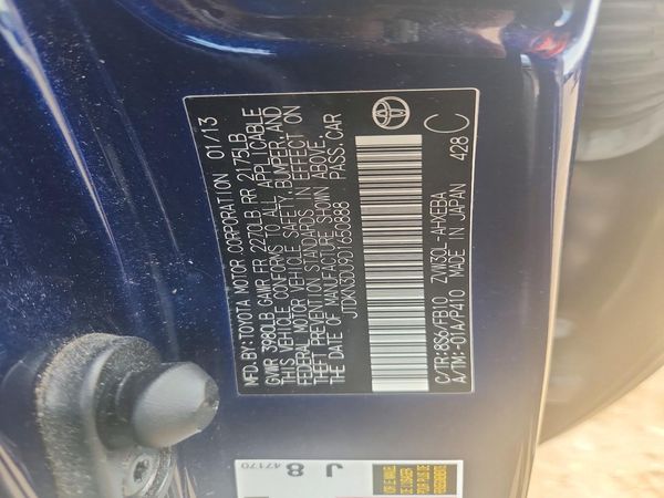 2013 TOYOTA PRIUS